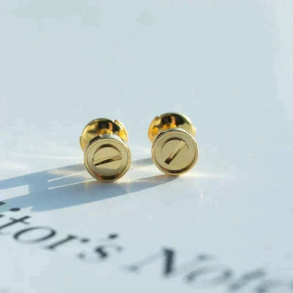 [Stars Jewelry]LOVE EARRINGS GOLD 10MM