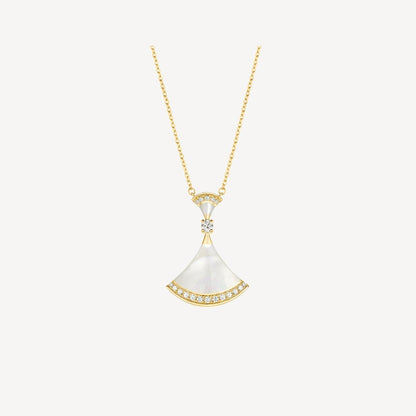 [Stars Jewelry]DREAM NECKLACE MOP GOLD DIAMOND