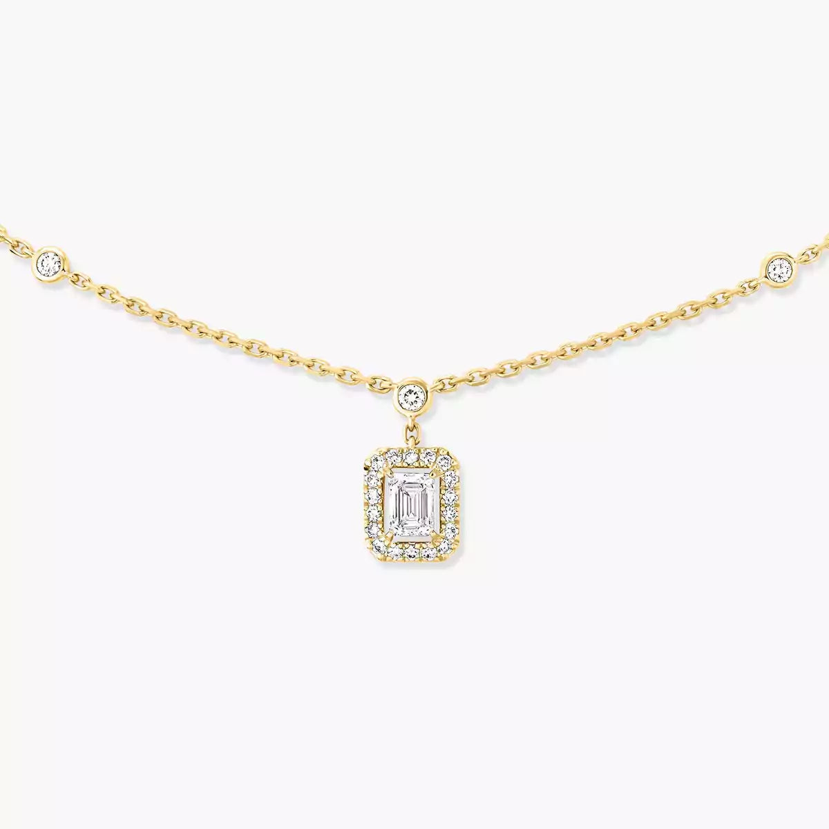 [Stars Jewelry]My Twin Diamond Necklace in Silver