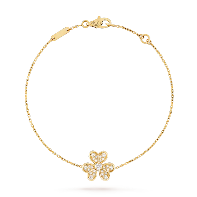 [Stars Jewelry]FRIVOLE GOLD FLOWER DIAMOND BRACELET